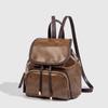 2025 Autumn Winter Retro Large Capacity Student Commuter Backpack Casual Versatile Backpack This Year's Trendy Double Shoulder Bag for Women