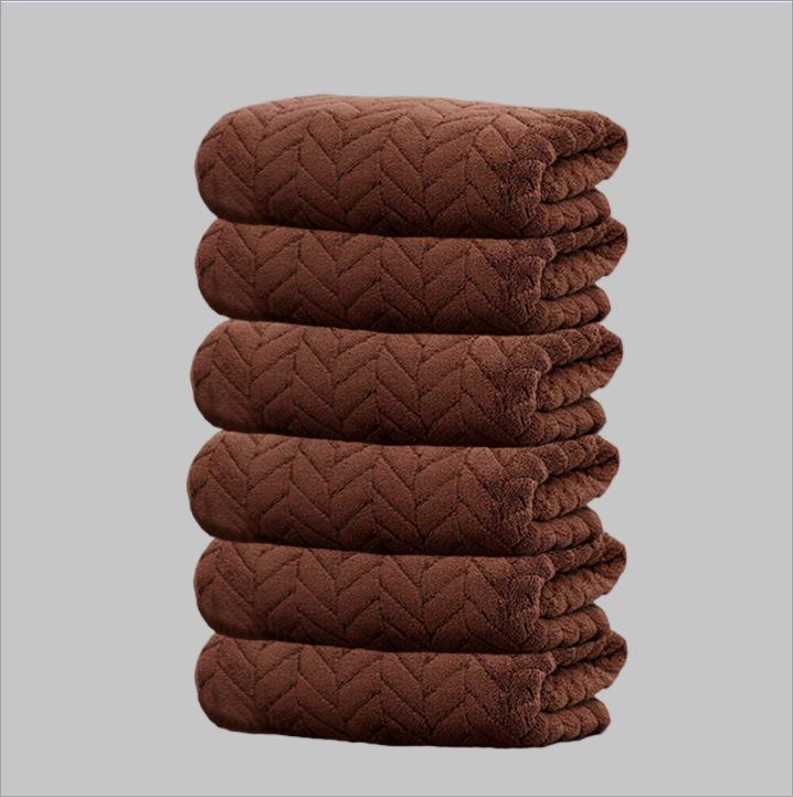 Coral Fleece Double-Sided Quick Dry Towels for Home - Mother-Child & Couple Set