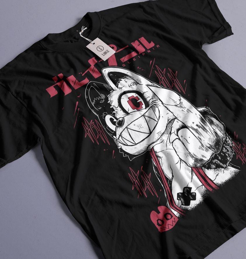 

Gleipnir Shirt Shuichi monster form Anime Black Shirt Gift 4XL