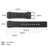 18 20mm Silikonarmband für CASIO Armband für F-91W F108 A168 AE1200 PVC Kunststoff universelles Armband Herren Damen Uhrenzubehör