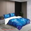3pcs Cartoon Jellyfish Pattern Printed Bedding Set, 1*duvet Cover+2*pillowcase, Queen, for King, Queen,double Bedroom, Guestroom