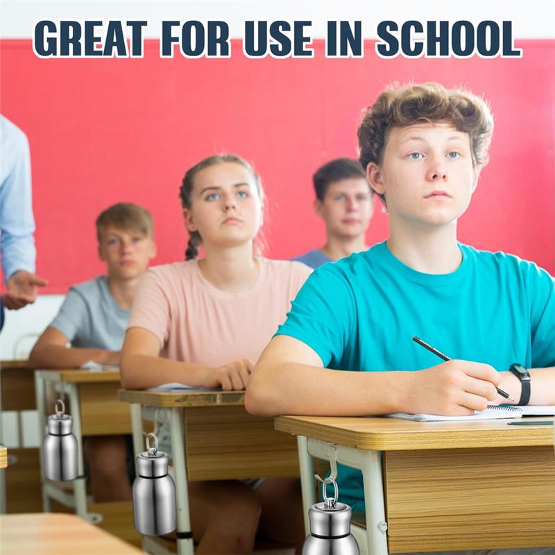 A23I-Mini Water Bottle Slim Insulated Thermal Water Bottle Small Vacuum Hot Cold Water Bottle Bulk 2 Pcs