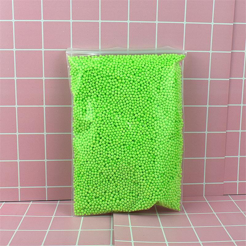 1pack Polystyrene Styrofoam Balls Bottle DIY Snow Mud Particles Acssories Slime Balls Small Tiny Foam Beads For Foam Filler