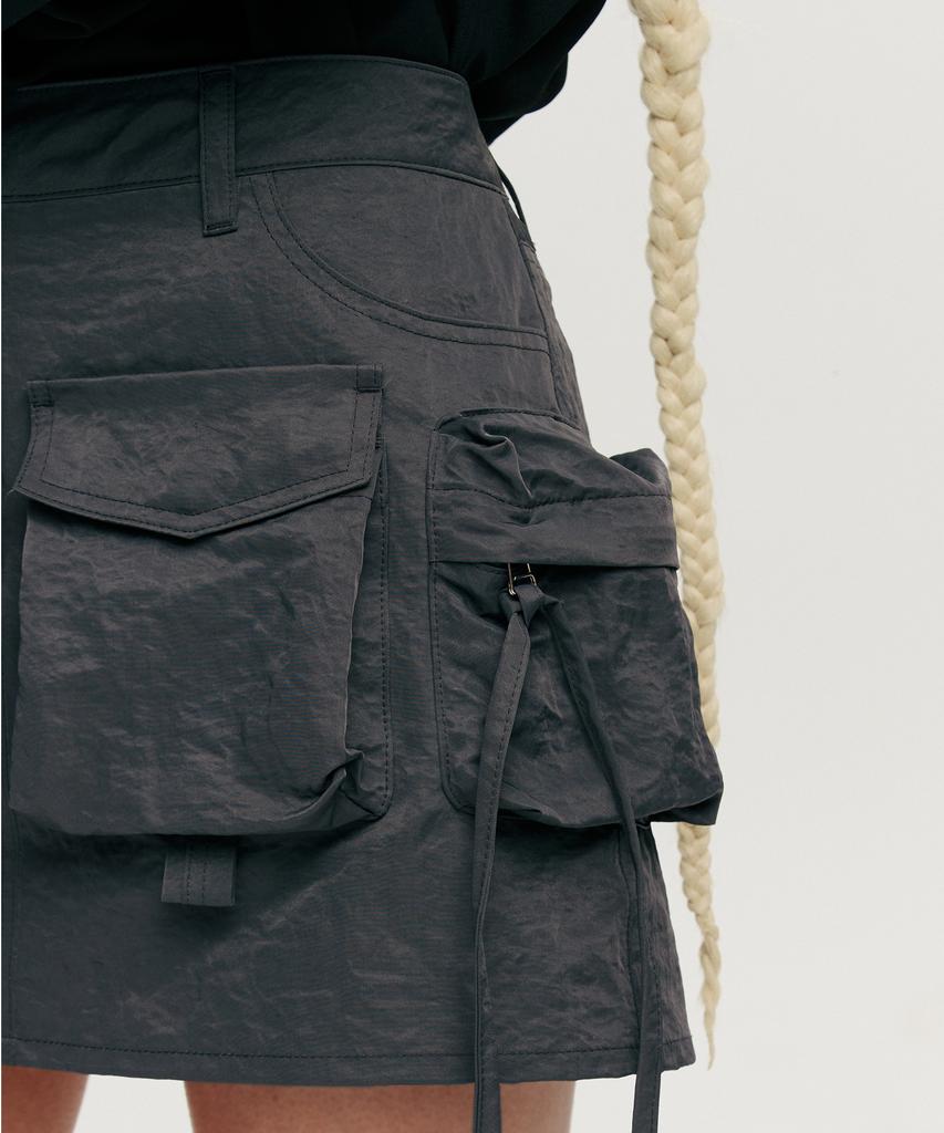 Bopeu Monster Cargo Miniskirt