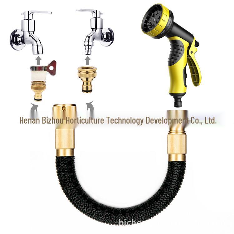 Triple High-Pressure Magic Expandable Garden Hose and Water Gun