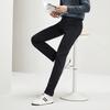 Seven Brand Men's Silk-Blend Straight-Leg Trousers