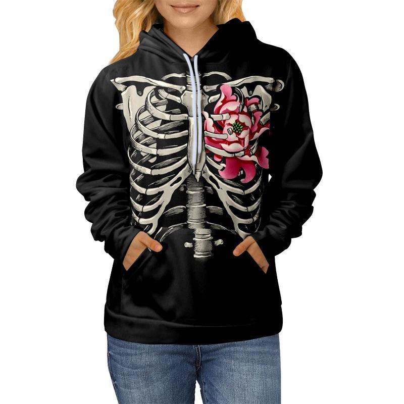 Spring Autumn 3D Printed Sportswear Women's Trendy Personalized Hoodie Hoodies & Sweatshirts (women’s)