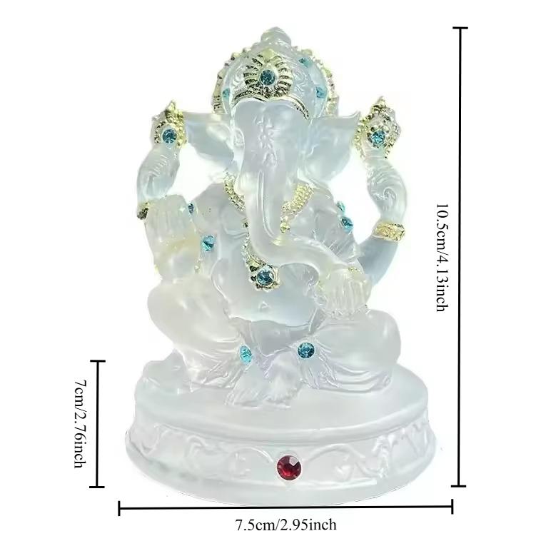Exquisite Indian God Statue Handcrafted Hindu Deity Sculpture for Home Altar Yoga Meditation Decor Spiritual Blessing Gift