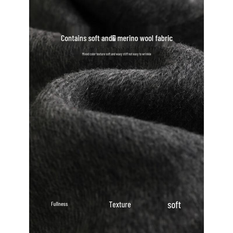 Mohan Yimei Women's Elegant Urban Winter Wool Blend Short Coat