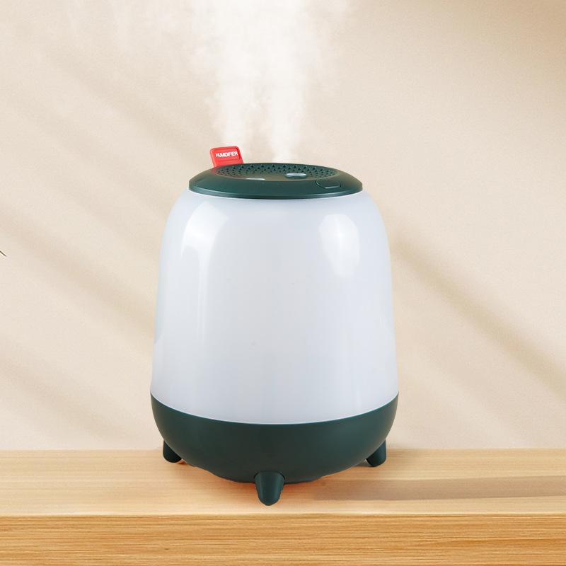 

1500 мл Ночник Увлажнитель воздуха Бытовой Спальня Маленький Бесшумный Мелкий Спрей Увлажнение воздуха зелёный