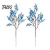 Indoor Faux Flowers for Living Room Realistic Artificial Autumn Home Decoration, Silk Floral Elegant Sprays Dining Branches Halloween Table