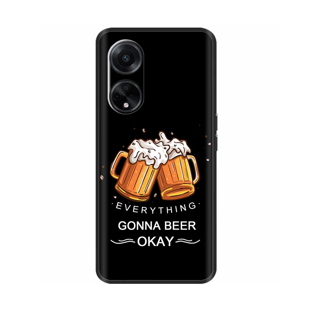 

For OPPO A98 5G Case Funny Cute Funda Phone Cases For OPPO A98 Coque Soft Back Cover Liquid Silicone Fundas For OPPO A98 5G A 98 For OPPO A98 5G