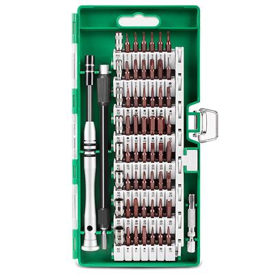 60 In 1 Precision Screwdriver Tool Kit Magnetic Screwdriver Set For Cell Phone Tablet Compact Repair Maintenance With Case