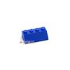 40pcs DIY Building Blocks Slope 2x4 Thick Figure Bricks Educational Creative Compatible With 3037 Toys for Children Size