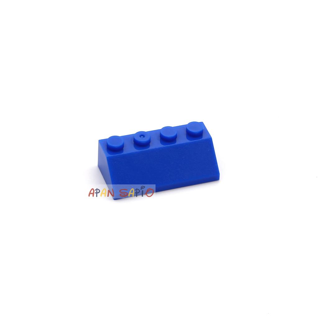 40pcs DIY Building Blocks Slope 2x4 Thick Figure Bricks Educational Creative Compatible With 3037 Toys for Children Size
