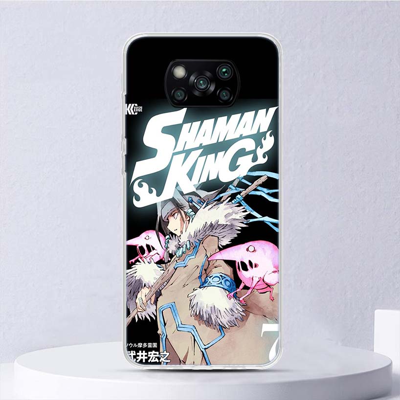 Anime Shaman King Soft Case For Xiaomi Poco X7 X6 X5 X4 X3 Nfc F7 Ultra F6 F5 Pro Phone Cover F4 Gt F3 M5S M4 M3 M5 Funda Coque