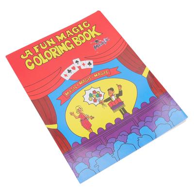 Livre de coloriage Dessin animé Facile à utiliser Astuces de livre Accessoires Accessoires de magicien pour les spectacles