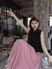 Elegant Summer Sleeveless Blouse & Long Skirt Set for Women - This Year's Popular Two-Piece