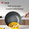 Sanhe Diamond Titanium Ceramic Non-stick Wok