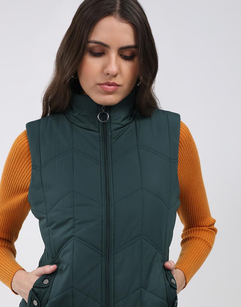 Monte Carlo Women's Regular Fit Sleeveless Jacket