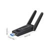 1200Mbps USB 3.0 Wireless Network Card Dual Band 2.4G 5Ghz WiFi Dongle Dual Antenna Lan Ethernet Adapter for Desktop Laptop