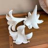5pcs DIY Craft Artificial EVA Flower Realistic Elegant Simulated Flower Decor Handmade Lifelike Wedding Flower Wall