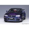 AUTOart 1/18 Scale Nismo R34 GT-R Z-tune Midnight Purple III Finished Product