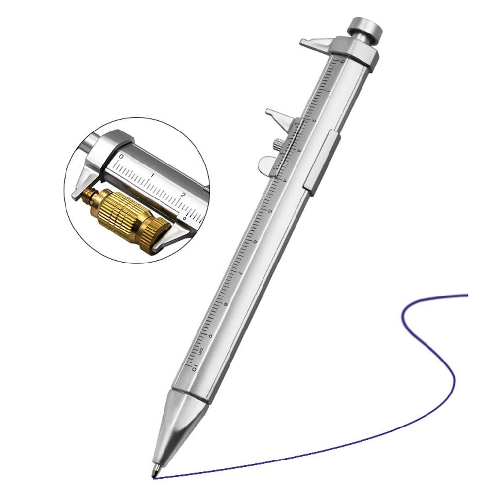 1PCS Vernier Caliper Pen New Multifunction Gel Ink Pen Vernier Caliper