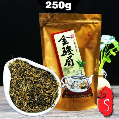 2024 Chinese Tea JinJunMei Teas Golden Eyebrow Wuyi Black Tea Red Teas 250g