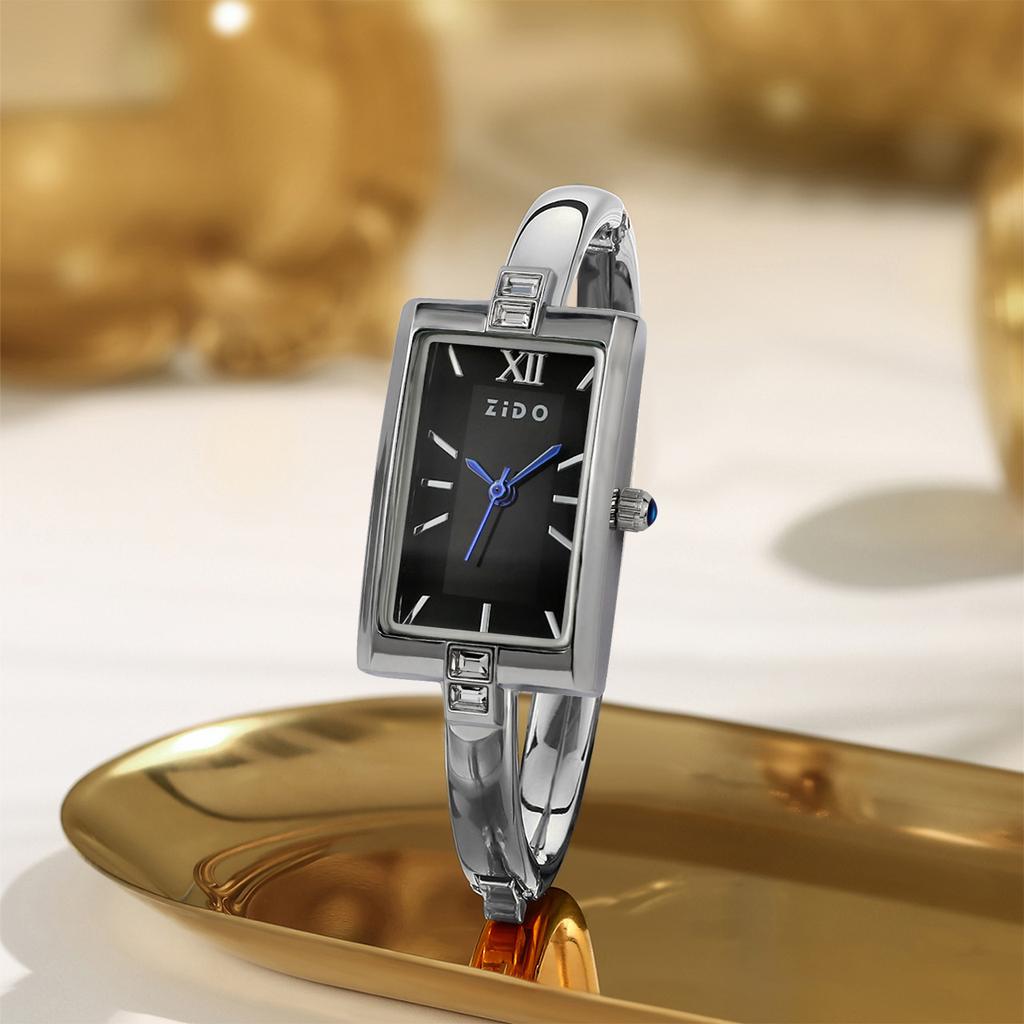 Women's Square Retro Style Watch Bracelet Wristwatch