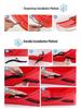 XueHui Ski & Sandboard Sled - Thickened, Cold-Resistant, Single/Double for Children & Adults