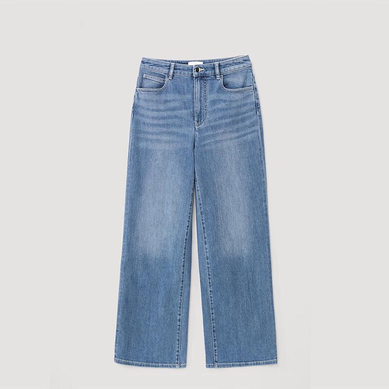 OVVOVV Women's Classic High-Waist Wide-Leg Jeans