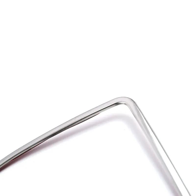 For Hyundai Tucson 2015- Inner Door Speaker Audio Ring Cover Sound Frame Trim Auto Stainless Steel Decorative Sticker