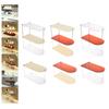 Organizer Acrylic Tray Makeup Perfume Stand Vanity Shelf Cosmetic Rack With Iron Body And