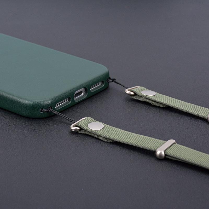 iPhone 17 Air Plain Leather Texture Magsafe Case Pro Max Magnetic Full Coverage Protective