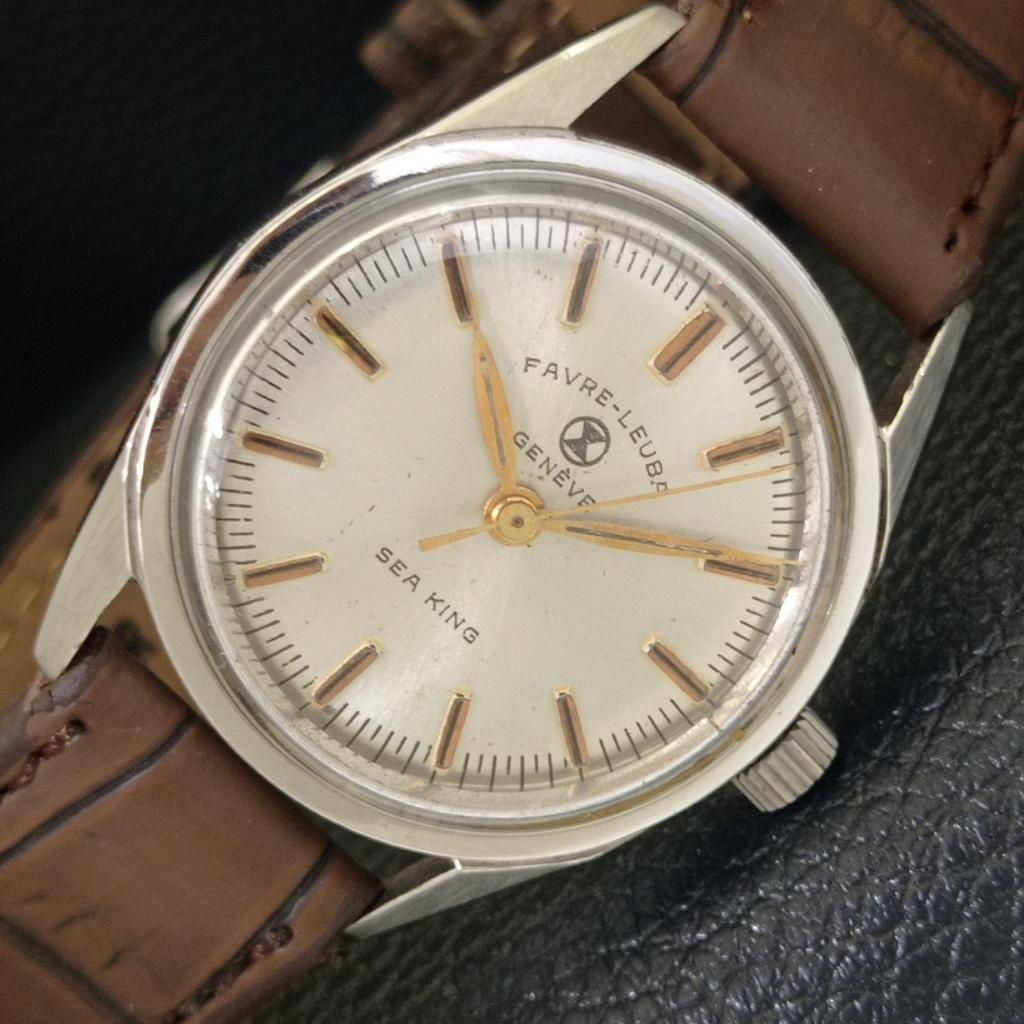 

ВІНТАЖНИЙ ЧОЛОВІЧИЙ ГОДИННИК З РУЧНИМ ЗАВОДОМ FAVRE LEUBA SEA KING 111 ШВЕЙЦАРСЬКИЙ a703827-1 R213f-a703827