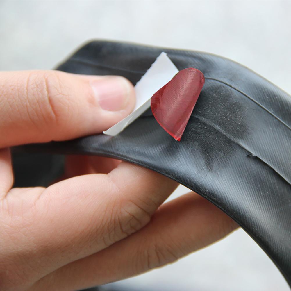 

48pcs Auto Inner Tire Repair Patch Rubber 25mm Round Cycling Accessories