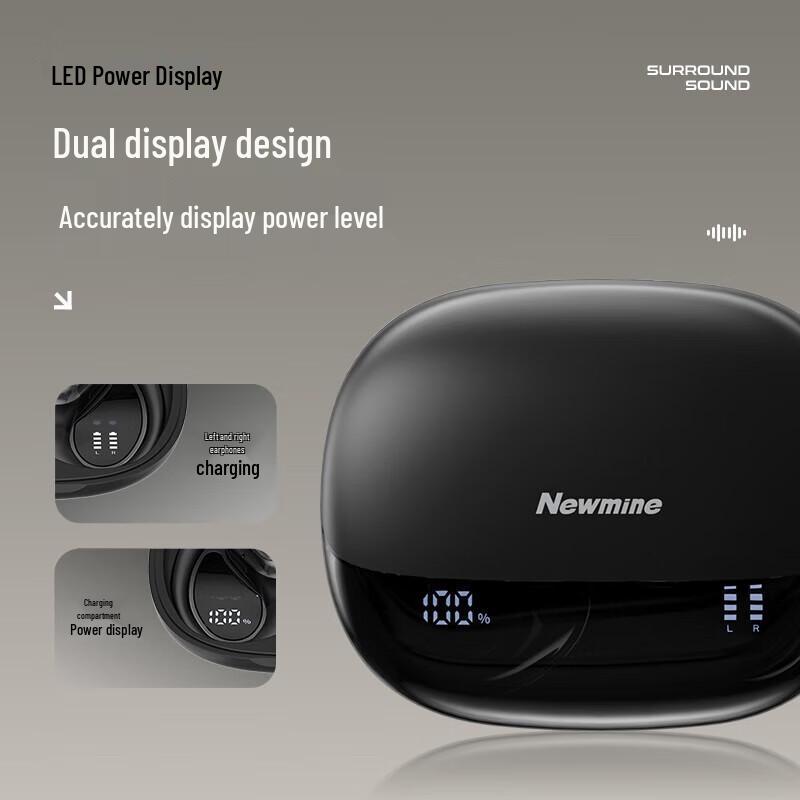 Newmine LY57 Open-Ear Bone Conduction Sports Headset