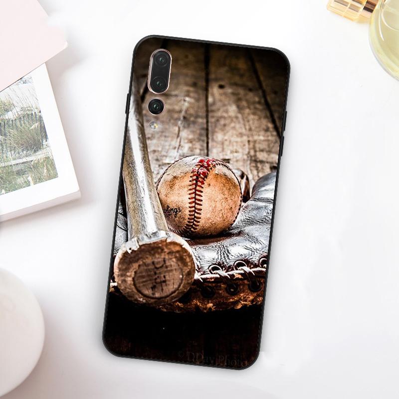 Baseball Ball For Huawei Nova Y60 Y70 Y90 Y72 Y73 Y61 Y91 7i 8i 11i 12i 12s 9 10 SE P20 P30 P40 Lite Case