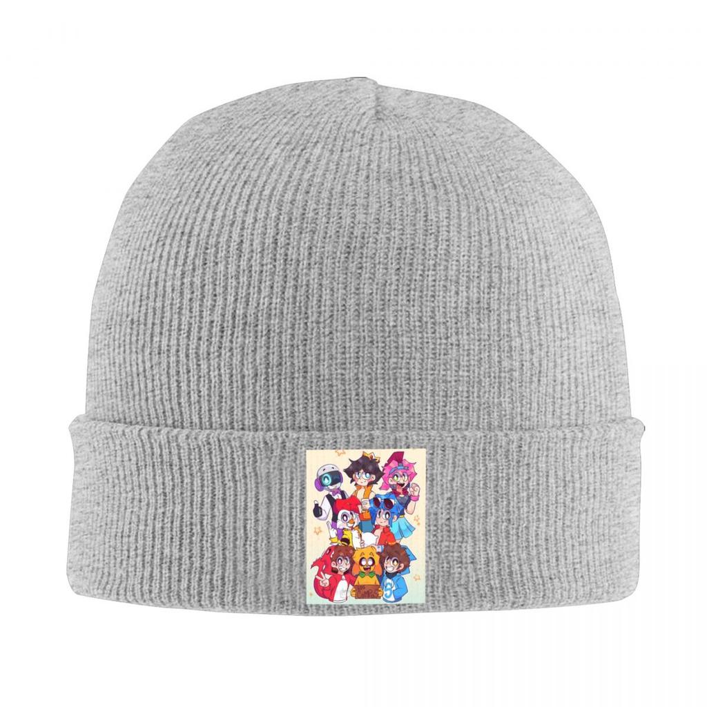 Compas Family Warm Knitted Cap Hip Hop Bonnet Hat Autumn Winter Outdoor Beanies Hats for Men Women Adult
