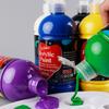 500ml Acrylic Pigment Large Bottle Waterproof Non-toxic 12-color Art Student Painting Children's DIY Pigments