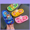 Cartoon Kids Flip Flops For Summer Girls Boys Pvc Non Slip Durable Indoor Footwear