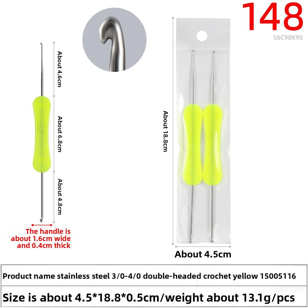 Handmade Double-headed Crochet Small Accessory Tool Set Knitting Needle Hand Knitting Tools