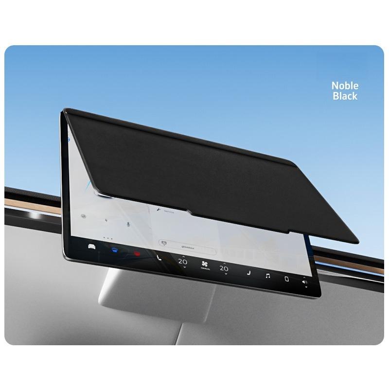 

Солнцезащитный экран для Tesla Model 3/Y Juniper 2025-2025 Водонепроницаемый пылезащитный чехол для навигации Защитная крышка экрана с защитой от УФ-лучей чёрный