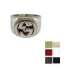Gucci Interlocking G Ring Textured Emblem 479229-J8400-8106