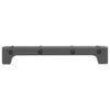 Würfelregal mit 9 Stoffboxen Grau 103 x 30 x 107,5 cm Stoff