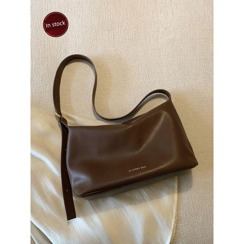 

South Style Chio2nd Ceir Classy Genuine Leather Series Warm Winter Slow Language Cowhide Tote Bag Women s Shoulder Crossbody Curry color