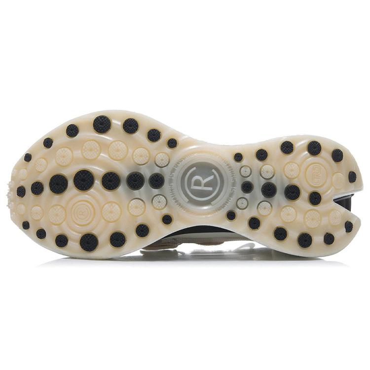 Li Ning Shadow CRC Running Shoes Women's Low top Cloud Rain Gray/Eggnog Gray ARYR008-1