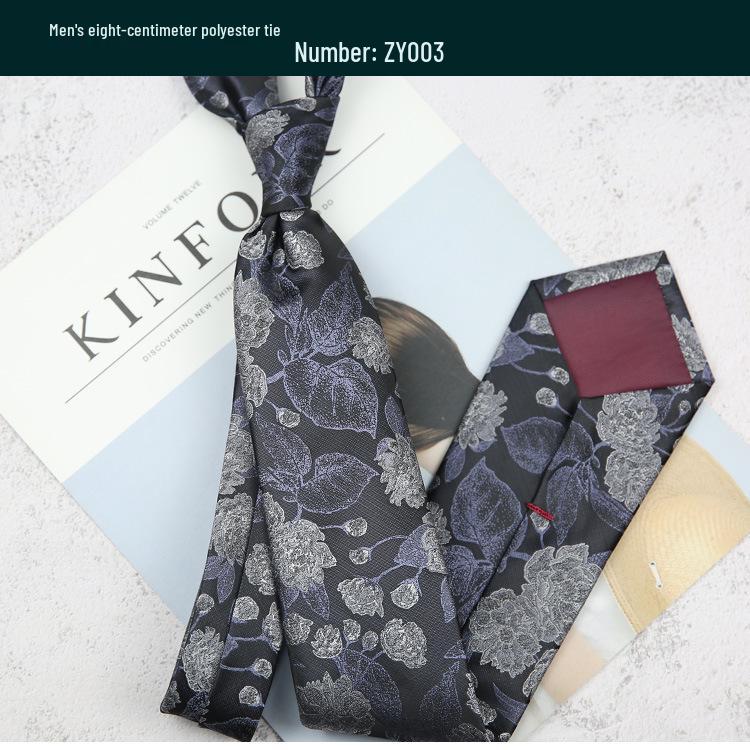 

Dark Red Men s 8CM Tie: Formal, Business, Casual, Retro British Wedding Accessory