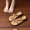 Summer Clip Toe Women's Gladiator Slippers Fashion Ladies Outdoor Concise Beach Vacation Slide Flip Flop